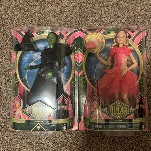 Wicked GLINDA & ELPHABA Dolls